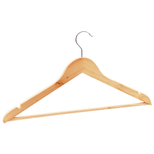 vidaXL Clothes Hanger Set Coat Hanger Clothes Organizer Non-slip Hardwood